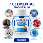 Magnesium Complex 1000mg Elaborado con 7 Magnesios Elementales